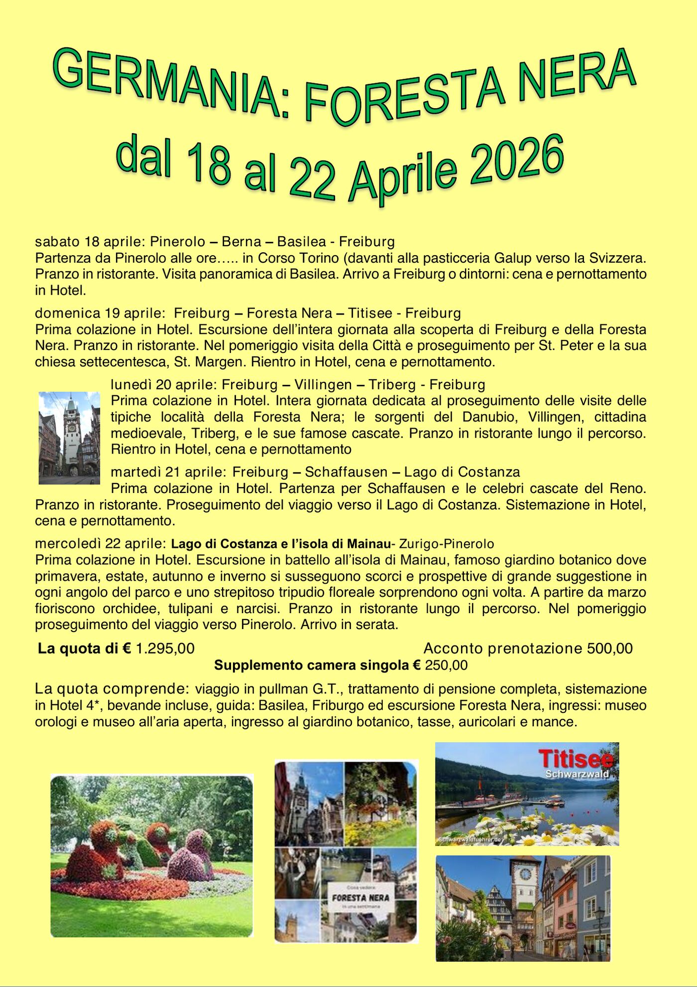 Programma Germania: Foresta Nera, pagina 1